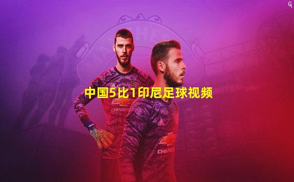 中国5比1印尼足球视频